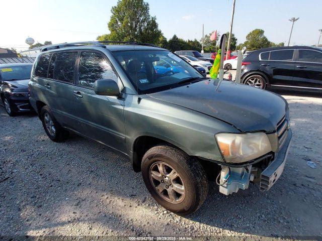  Salvage Toyota Highlander