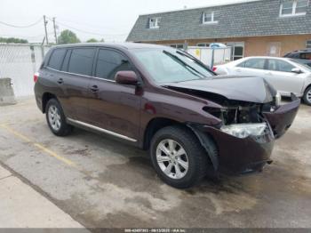  Salvage Toyota Highlander