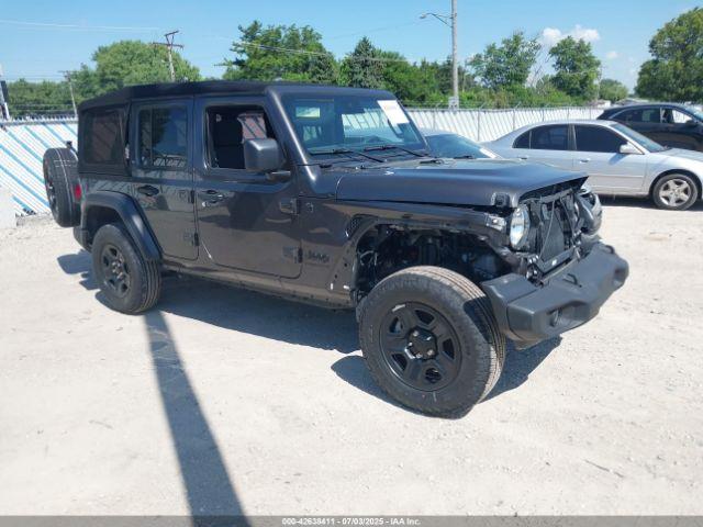  Salvage Jeep Wrangler