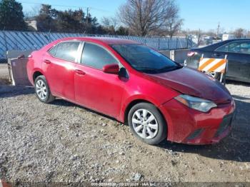  Salvage Toyota Corolla
