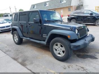  Salvage Jeep Wrangler