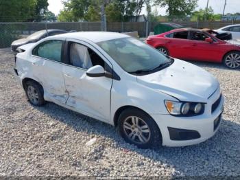  Salvage Chevrolet Sonic
