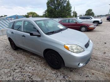  Salvage Toyota Matrix