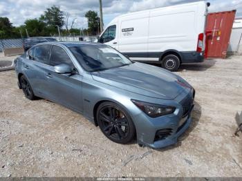  Salvage INFINITI Q50 Hybrid