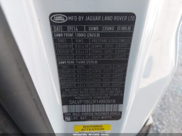 Land Rover Range Rover Evoque Pure Plus Image 12