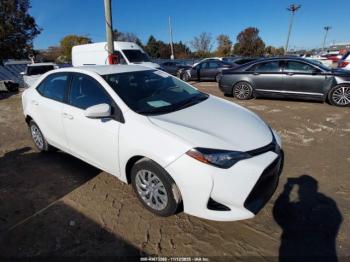  Salvage Toyota Corolla