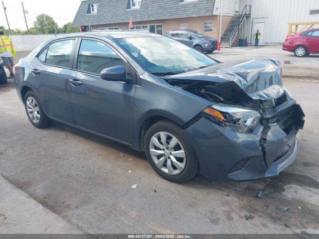  Salvage Toyota Corolla