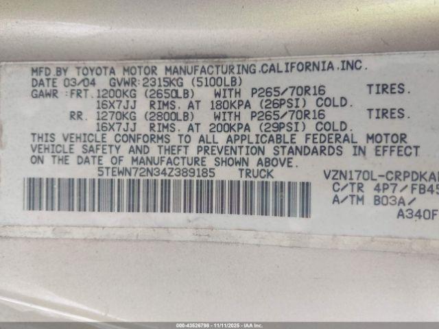 Toyota Tacoma Base V6 Image 19