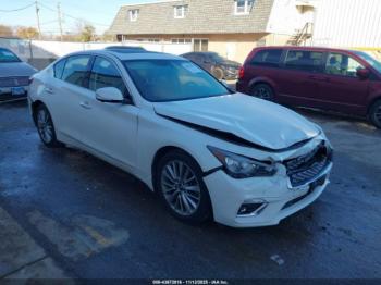  Salvage INFINITI Q50