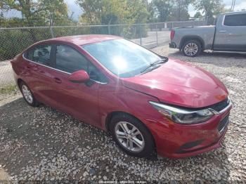  Salvage Chevrolet Cruze