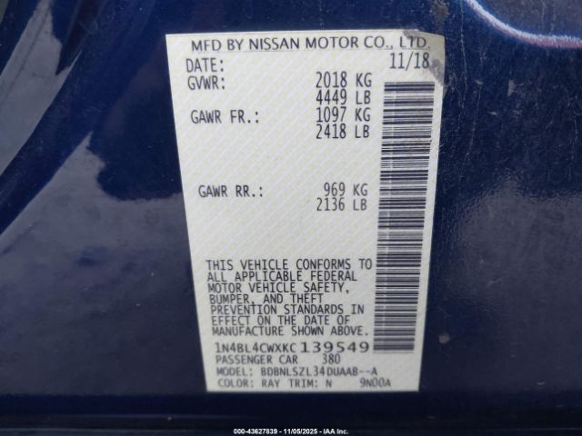 Nissan Altima 2.5 Sr Image 7