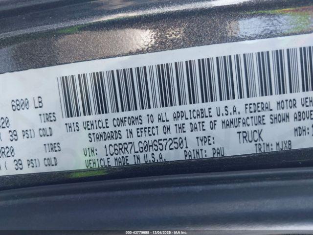 Ram 1500 Big Horn  4x4 5'7 Box Image 11