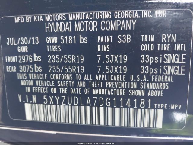 Hyundai SANTA FE Sport 2.0t Image 6