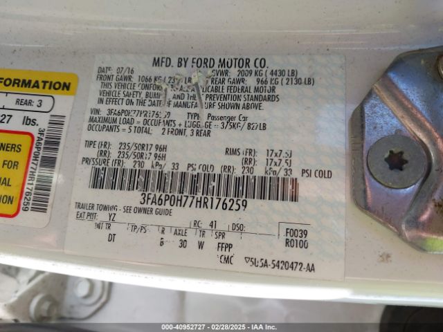 Ford Fusion Se Image 11