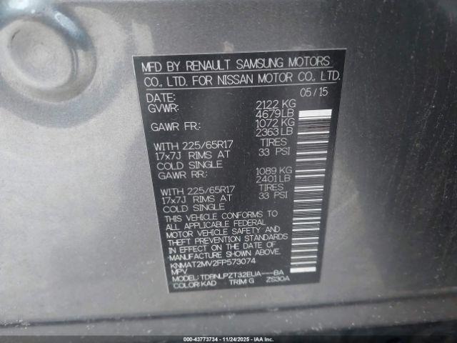 Nissan Rogue S Image 4