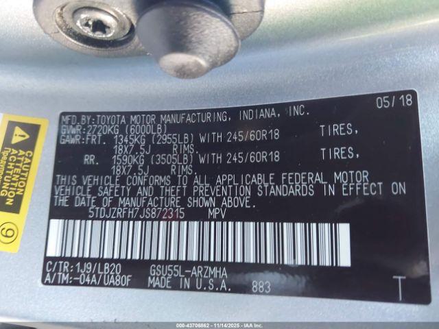 Toyota Highlander Xle Image 12