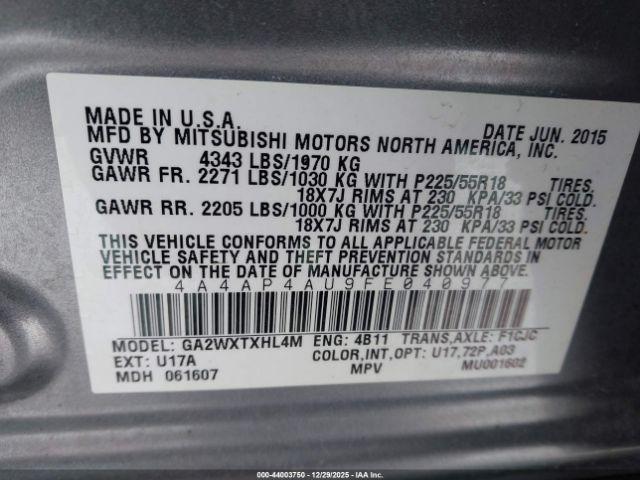 Mitsubishi Outlander Se Image 10