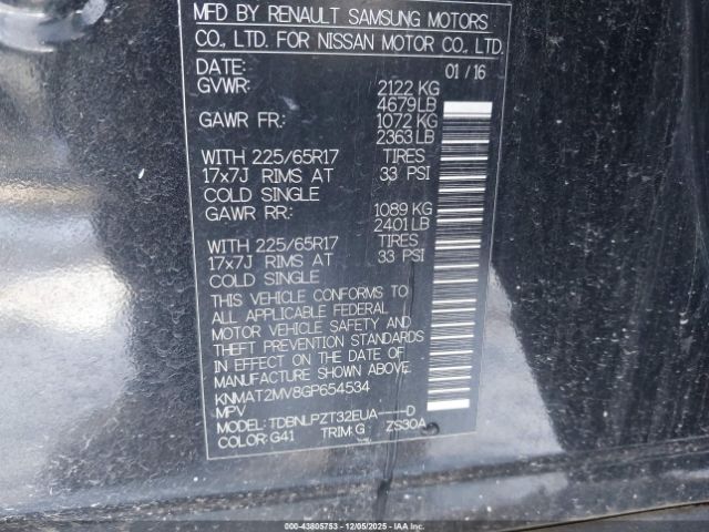 Nissan Rogue S Image 6