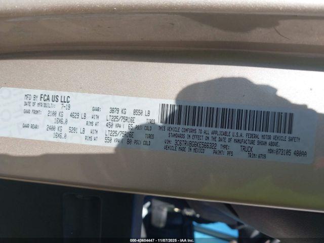 Ram Promaster High Roof 136 Wb Image 11