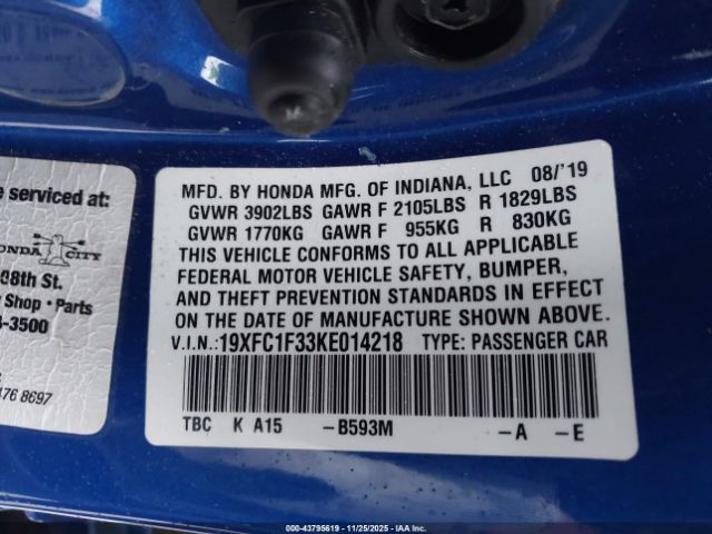 Honda Civic Ex Image 10