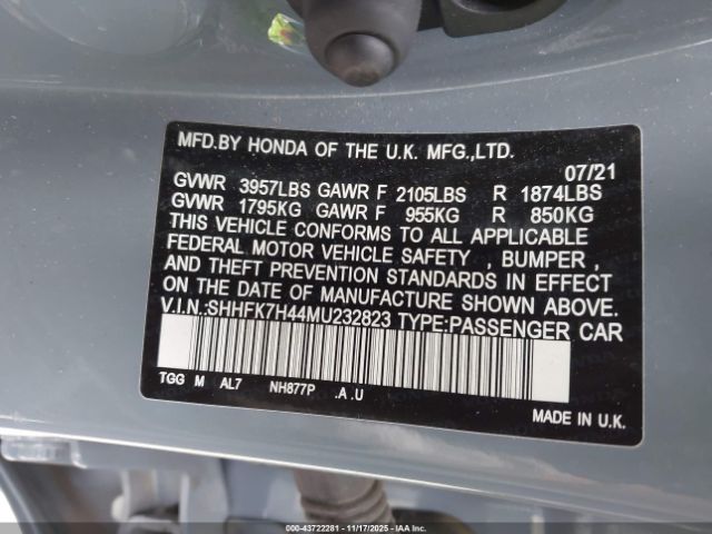 Honda Civic Sport Image 3