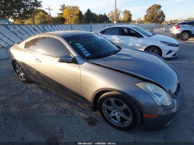  Salvage INFINITI G35