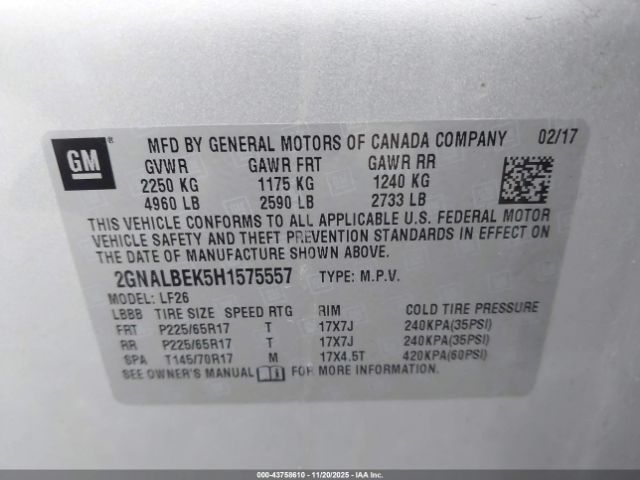 Chevrolet Equinox Ls Image 6