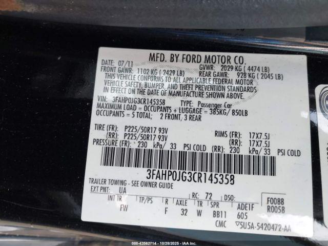 Ford Fusion Sel Image 5