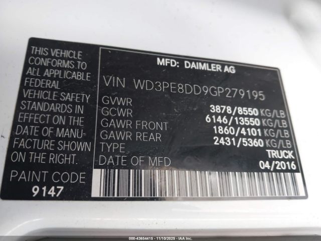 Mercedes-Benz Sprinter 2500 High Roof Image 15