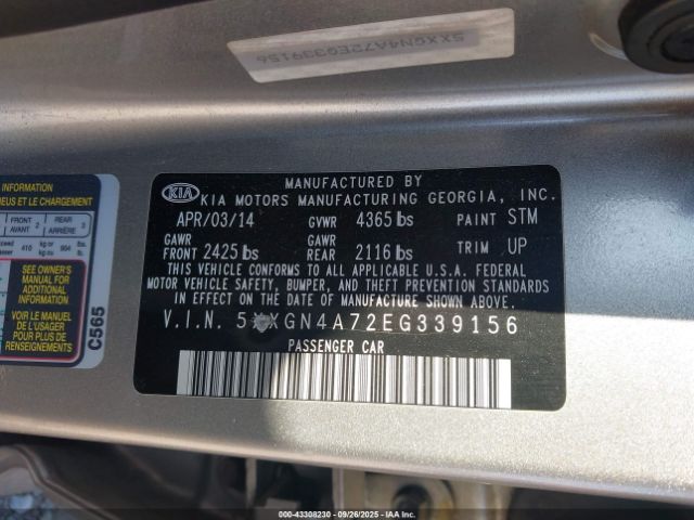 Kia Optima Ex Image 7