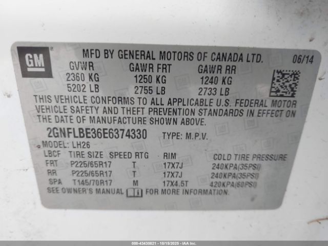 Chevrolet Equinox 1lt Image 8