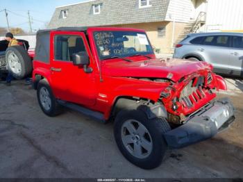  Salvage Jeep Wrangler