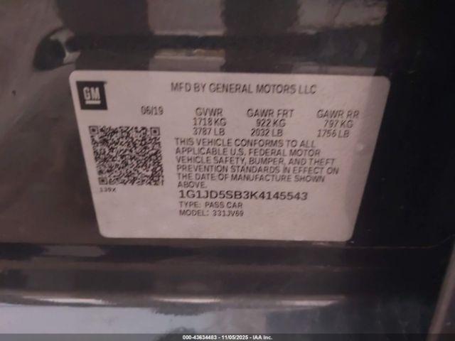 Chevrolet Sonic Lt Auto Image 10