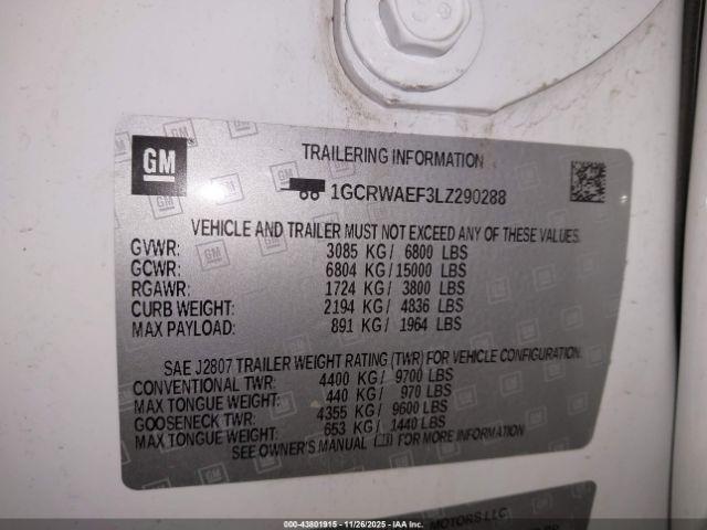 Chevrolet Silverado 1500 2wd  Standard Bed Wt Image 6