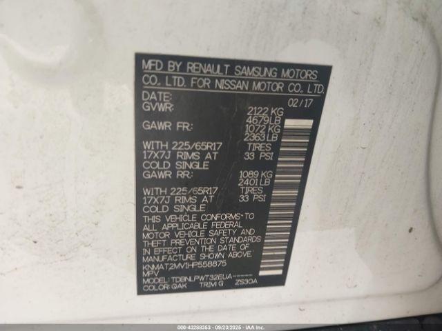 Nissan Rogue S Image 5