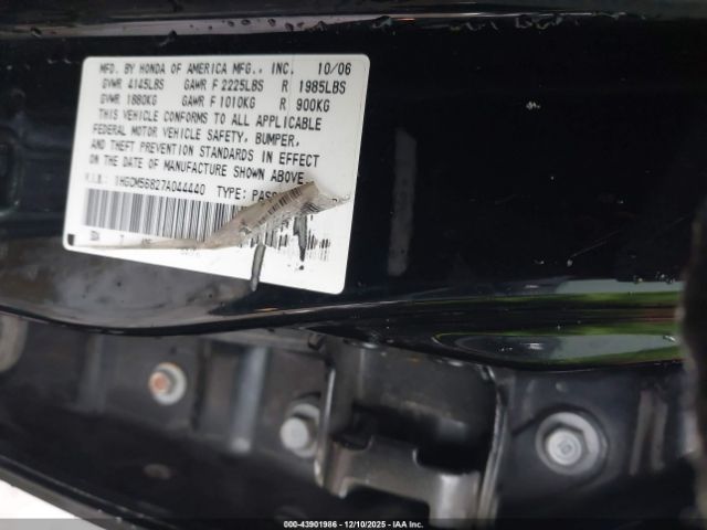 Honda Accord 2.4 Ex Image 8