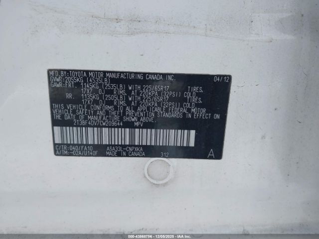 Toyota RAV4 Image 13